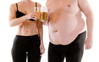 Алкоголь превращает Ваши мышцы в жир